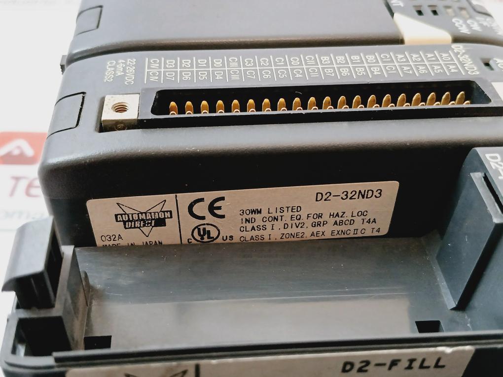 Koyo D2-09Bdc1-1,Dl250-1,D2-ctrint,D2-32Nd3,D2-fill,D2-08Td1,D2-16Td2-2 Module