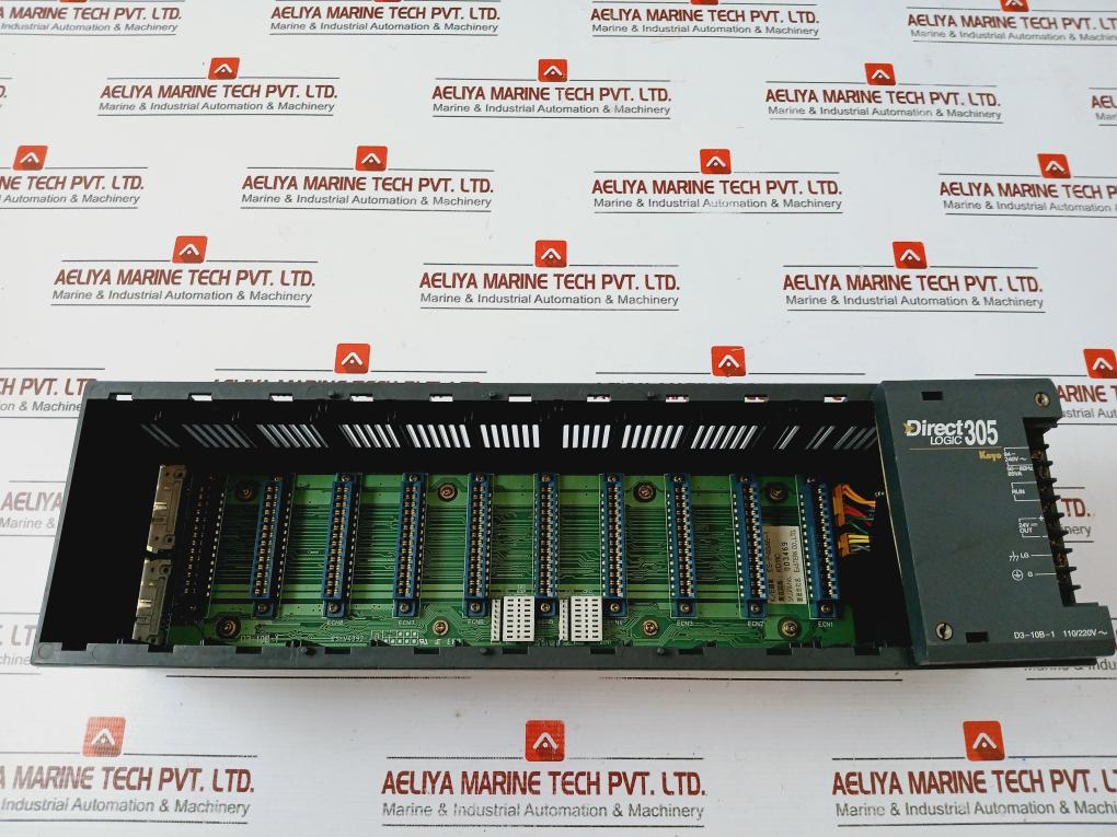 Koyo D3-10B-1 Direct Logic Dl305 I/O Base 10-slot Panel Mount 94-240V 50-60Hz