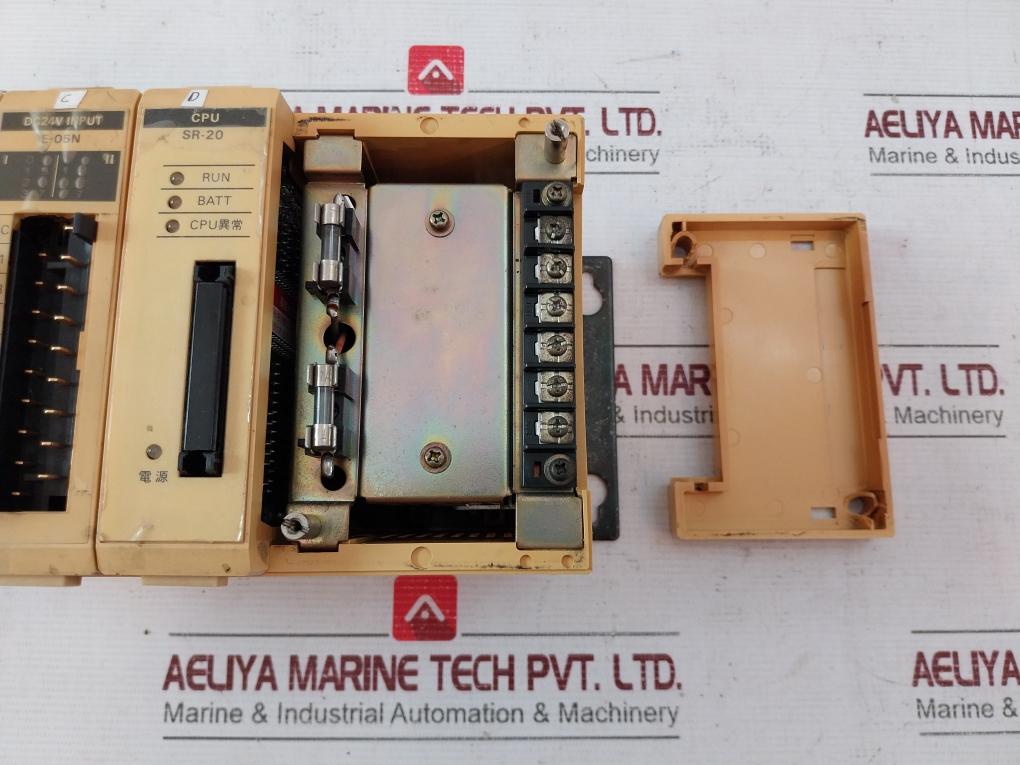 Koyo E-01Bj In/Out Module E-05N Dc24V Input E-01T Output Sr-20 Cpu Ac200V 100V
