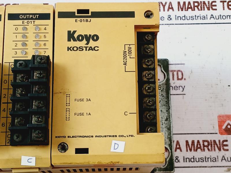 Koyo E-01bj Output Module Ac200v, 100v, Dc24v Input