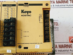 Koyo E-01bj Output Module Ac200v, 100v, Dc24v Input