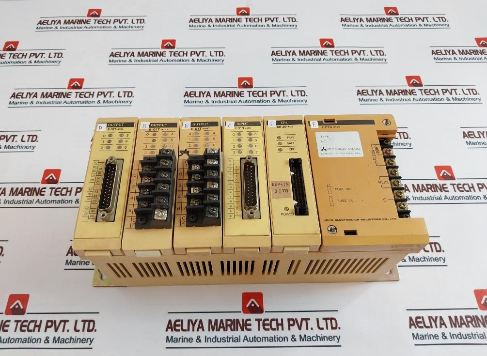 Koyo Electronics E-01B-4130 Programmable Controller E-01T-4131, E-01T-4157
