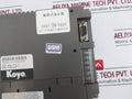 Koyo Electronics Gc-53Lc3-1 Programmable Touch Panel Dc24V 14W