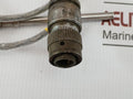 Kpse6Ccmss2-10-6P Itt Cannon Circular Connector 1-meter