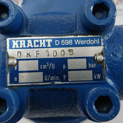 Kracht Dkf1D08 Hydraulic Pump