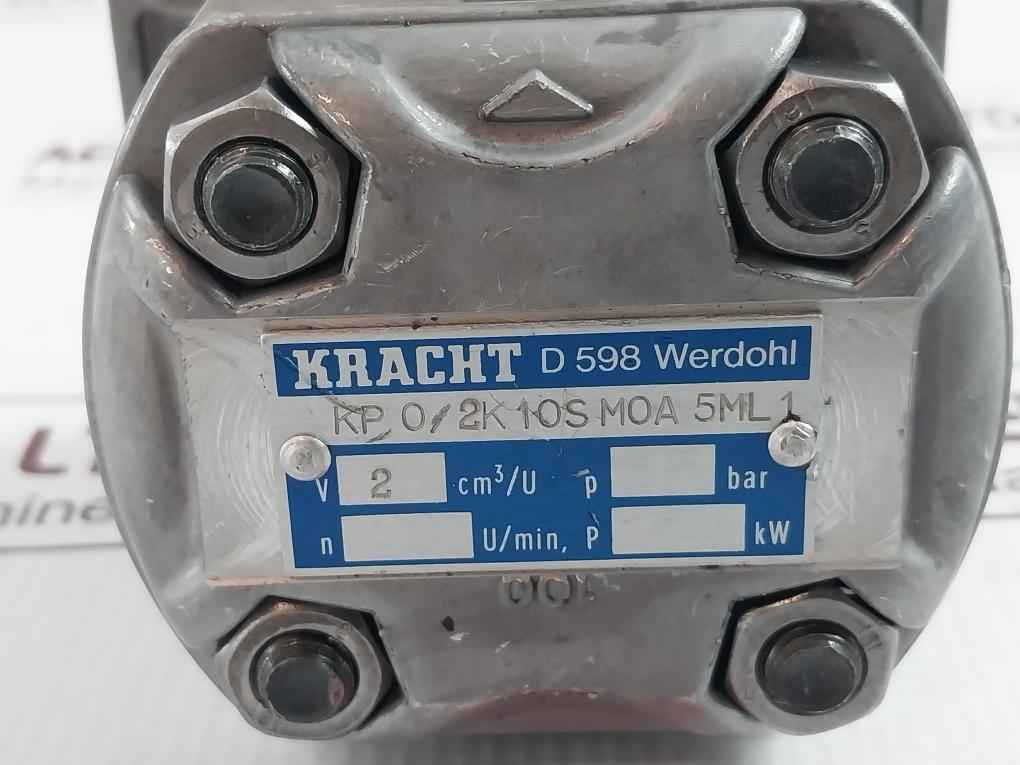 Kracht Kp 0/2k 10s M0a 5ml 1 High-pressure Gear Pump V.2 Cm3/u