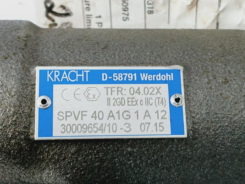 Kracht Spvf 40 A1g 1 A 12 Pressure Relief Valves 04.02x