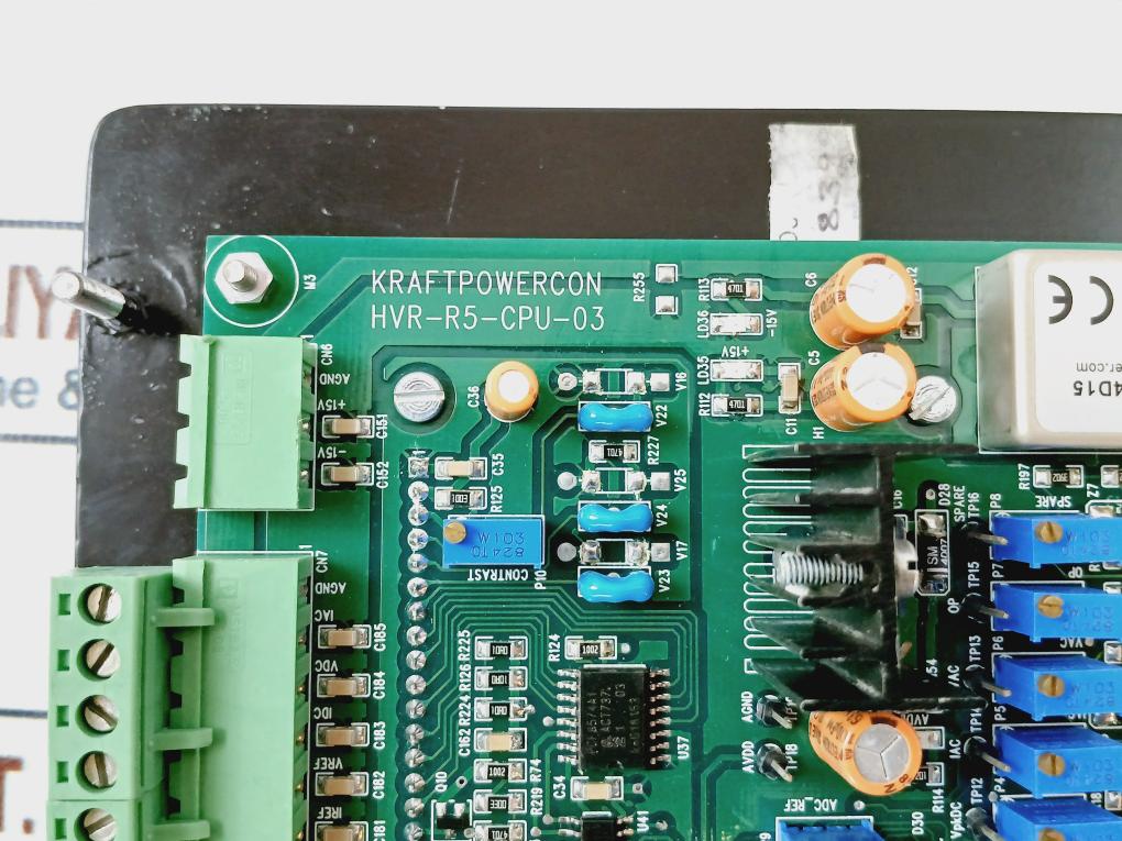 Kraftpowercon Hvr-r5-cpu-03 Volta Power Control Panel 94V