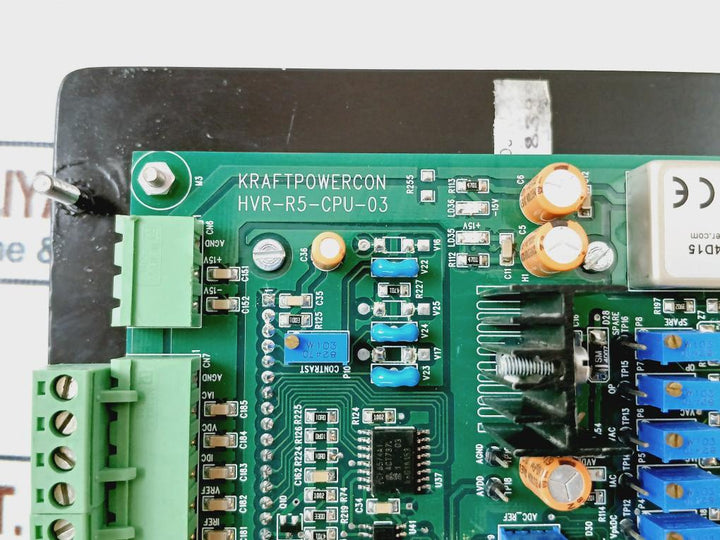 Kraftpowercon Hvr-r5-cpu-03 Volta Power Control Panel 94V