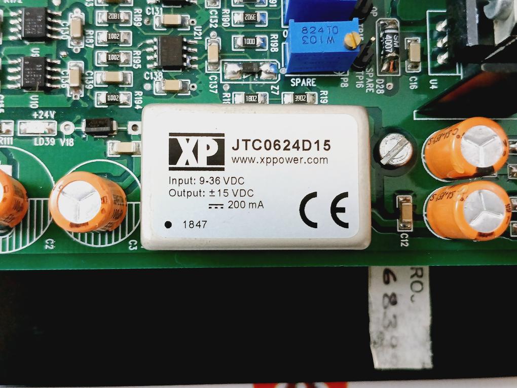 Kraftpowercon Hvr-r5-cpu-03 Volta Power Control Panel 94V