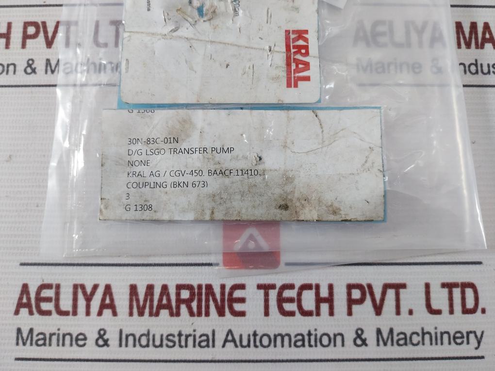 Kral Bkn673 Flexible Jaw Coupling