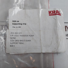 Kral Dsr 68 Supporting Ring For E/R Lsgo Transfer Pump Cgv-2850-baecf.01409