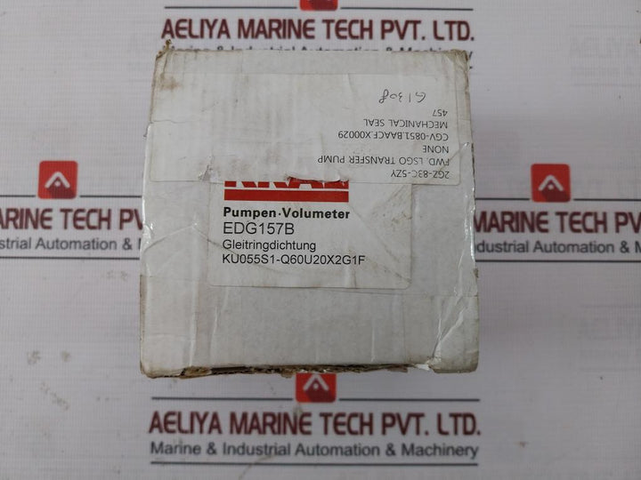 Kral Edg157B Mechanical Seal Set Ku055S1-q60U20X2G1F, 2Gz-83C-5Zy
