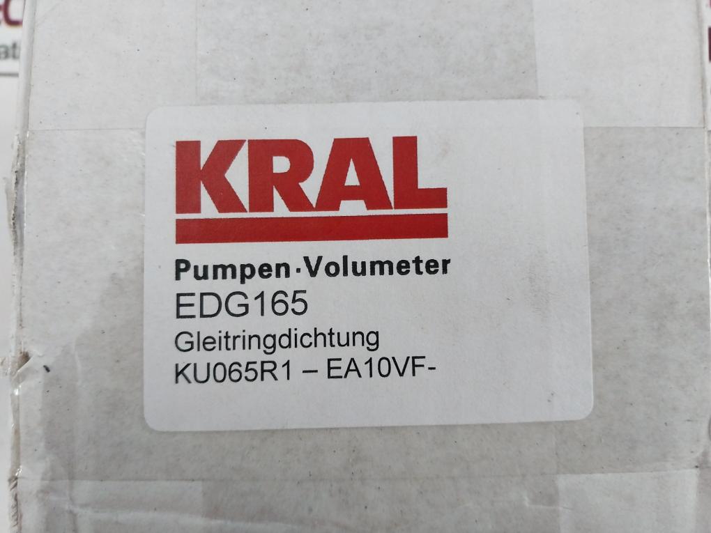 Kral Edg165 Mechanical Seal Set For Pump Volumeter Ku065R1-ea10Vf