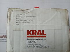 Kral Mechanical Seal Set Edg199, 2H1-000-577, Cgv-2850-baecf.01409