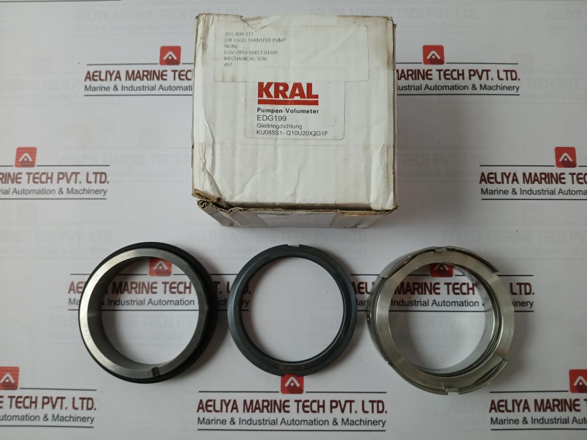 Kral Mechanical Seal Set Edg199, 2H1-000-577, Cgv-2850-baecf.01409