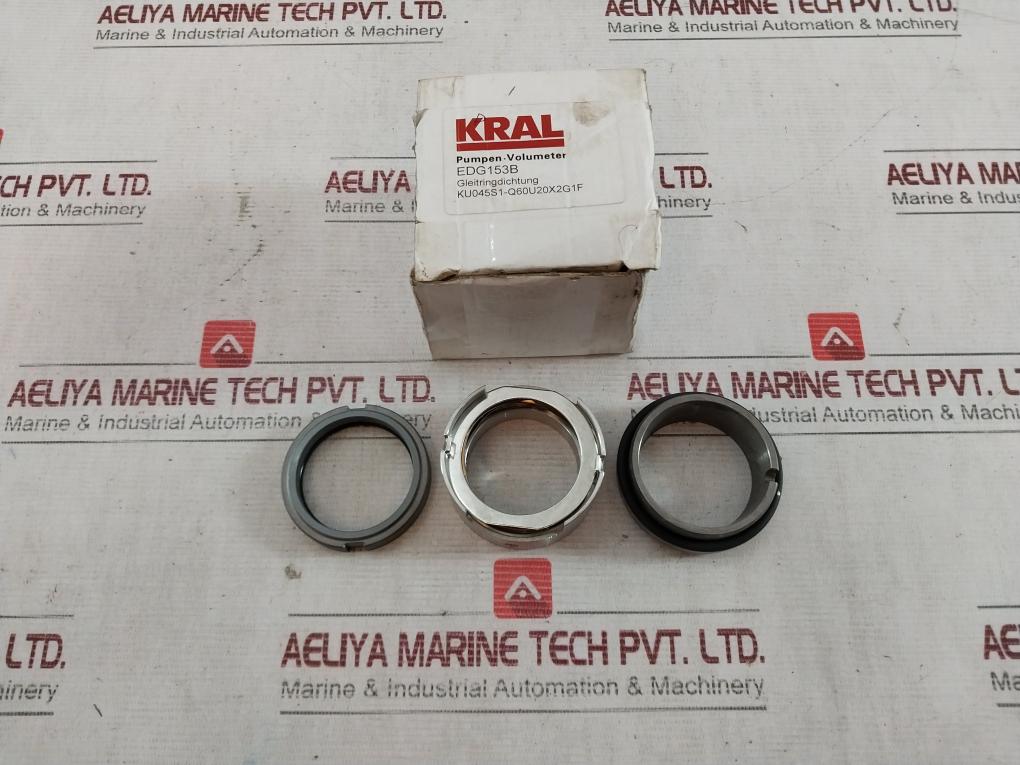 Kral Mechanical Seal Set For Pump Volumeter Edg153B Ku045S1-q60U20X2G1F