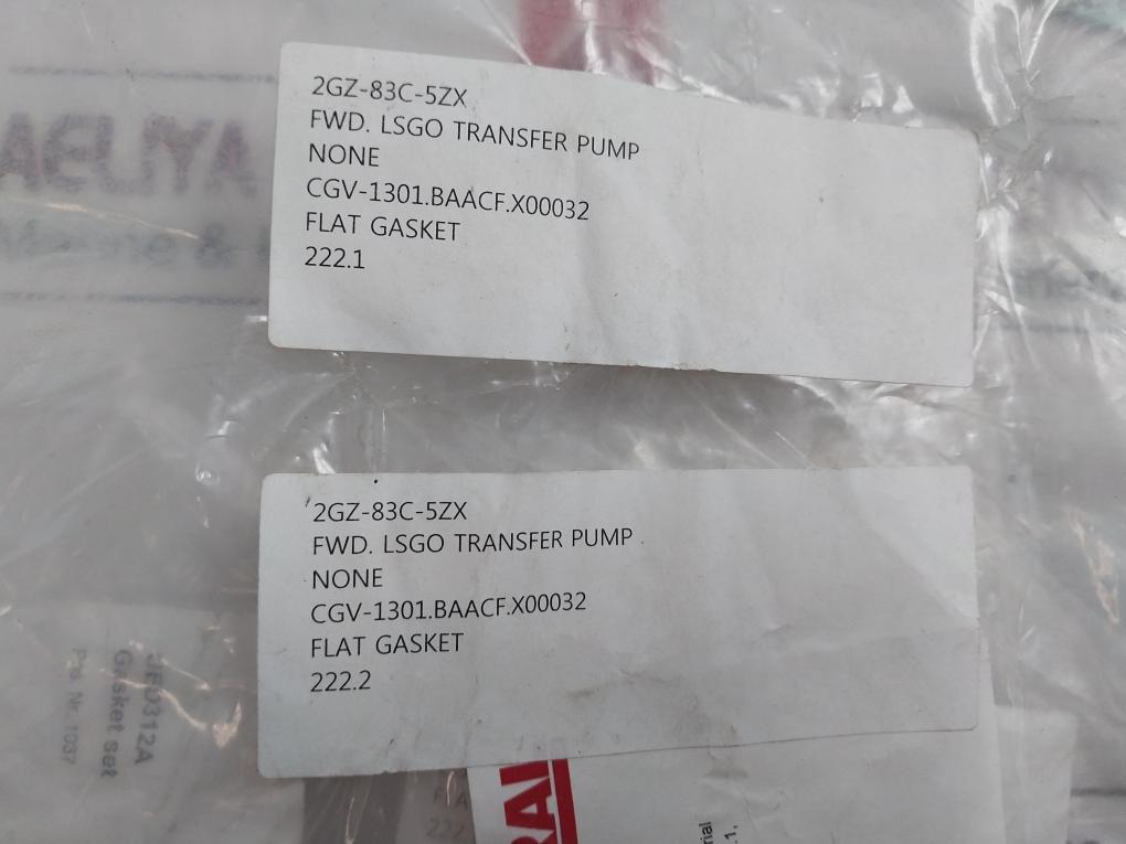 Kral Ued312A Gasket Set For Lsgo Transfer Pump 30N-83C-5Z3 Ued413A C-4400