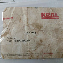 Kral Ued 78A Gasket Set K32-42.21A/.26A/.31A