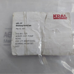 Kral Uel 07 Bearing Bush Set For Lsgo Pump Cgv-275 Baaff.01411