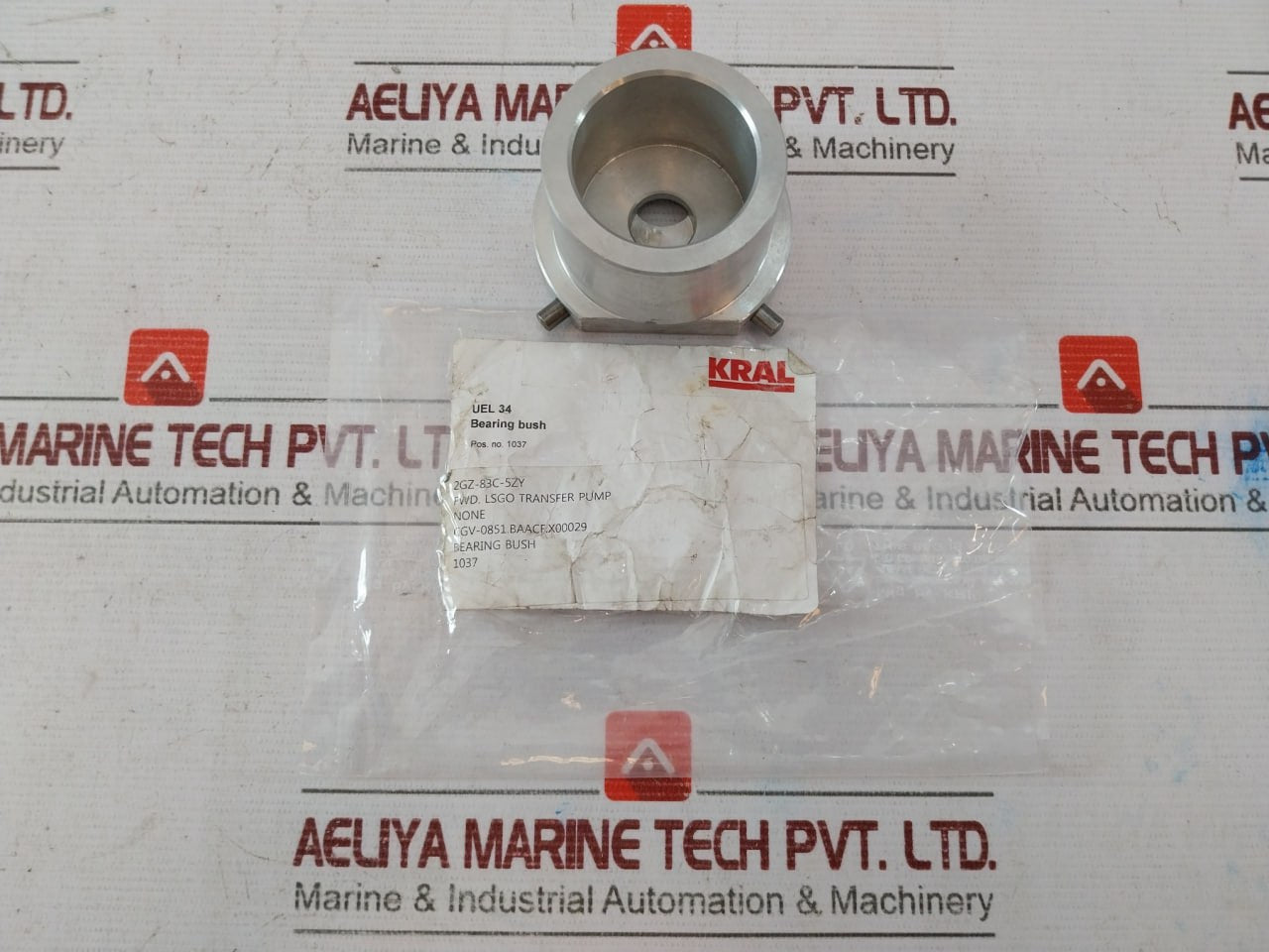 Kral Uel.34 Bearing Bush Set 2Gz-83C-5Zy For Fwd Lsgo Transfer Pump Cgv-0851.Baa