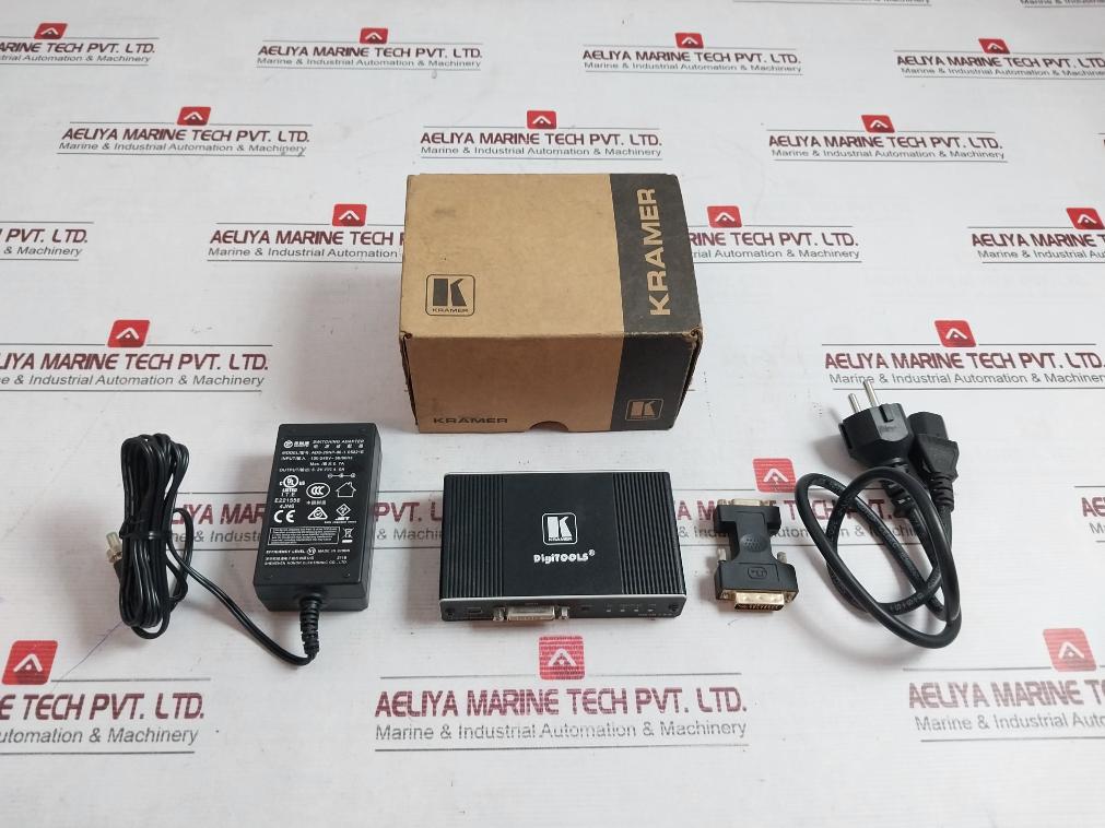 Kramer Vm-2D 1:2 Dvi Distribution Amplifier Ads-25Np-06-1 10-8048501090 100-240V