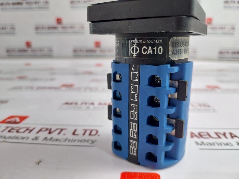 Kraus & Naimer Ca10 20 Amp, 300vac En 60947/vde0660 Switch