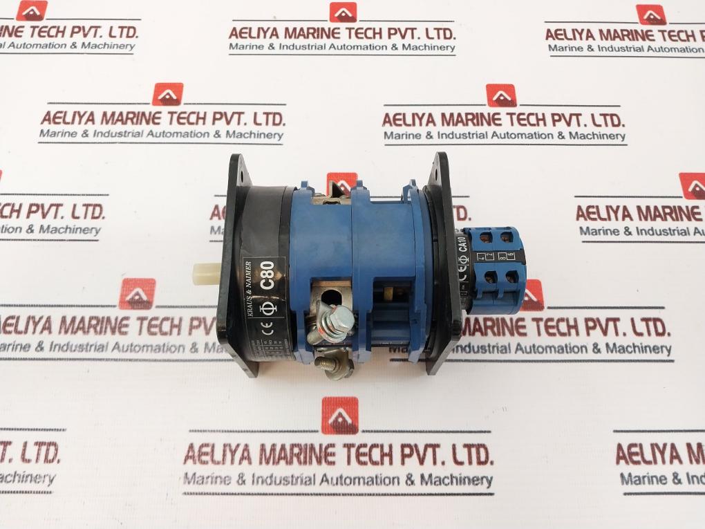 Kraus & Naimer Ca10 Rotary Switch 100Amp 600Vac