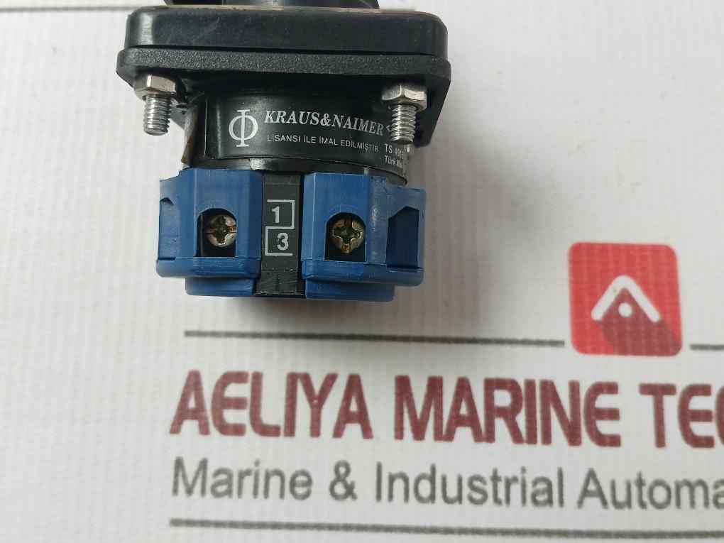 Kraus & Naimer Ca20-a210 Double Throw Cam Switch 30Amp 600Vac