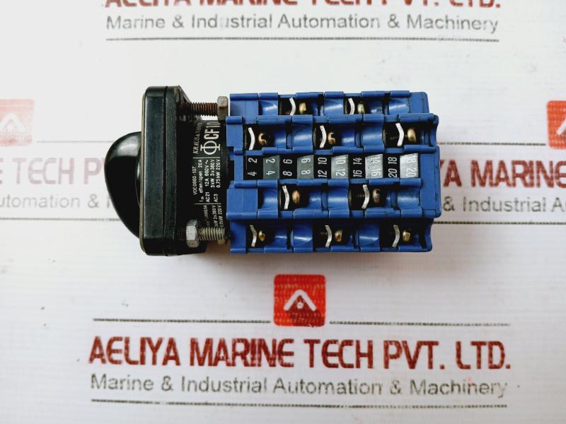 Kraus & Naimer Cf10 3 Phase Rotary Cam Switch 3Kw 3X380V