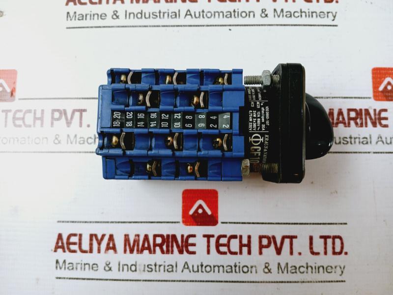 Kraus & Naimer Cf10 3 Phase Rotary Cam Switch 3Kw 3X380V