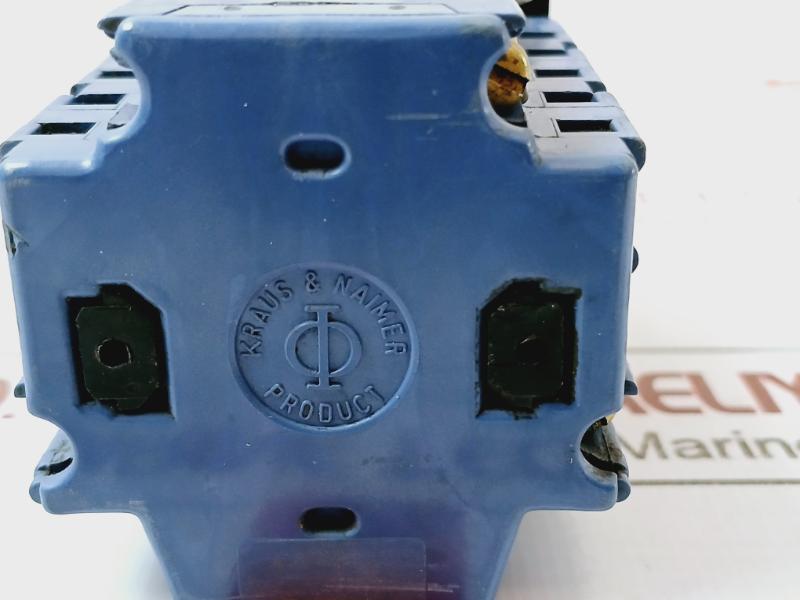 Kraus & Naimer Cf10 3 Phase Rotary Cam Switch 3Kw 3X380V
