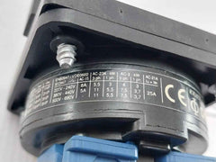 Kraus & Naimer Chr16B Manual Motor Controller 600 Vac 25 Amps