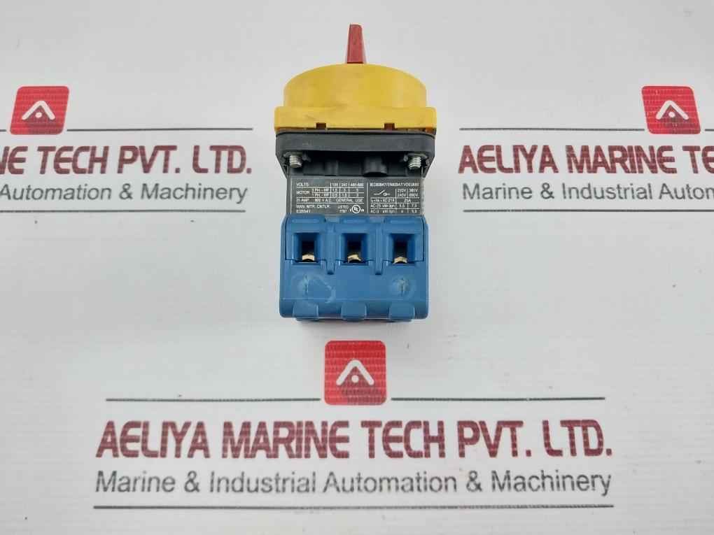 Kraus & Naimer Isolator Switch Kg 20, 600Vac/25Amp