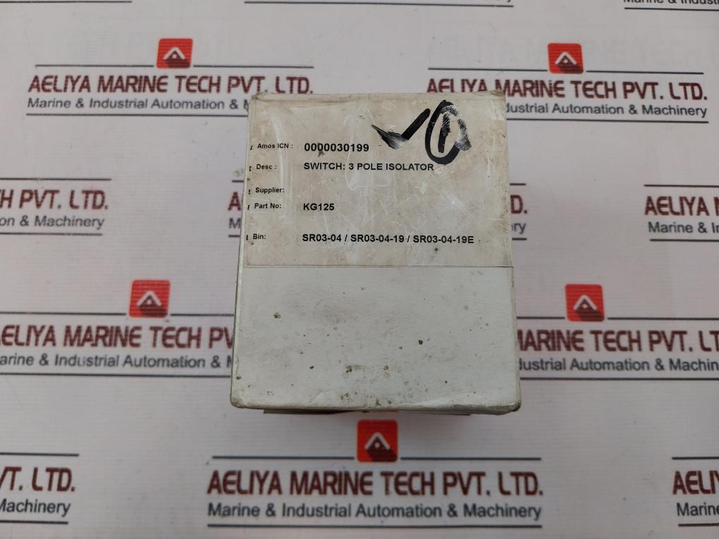 Kraus & Naimer Kg105.T303 3 Pole Isolator Switch Gb14048.3