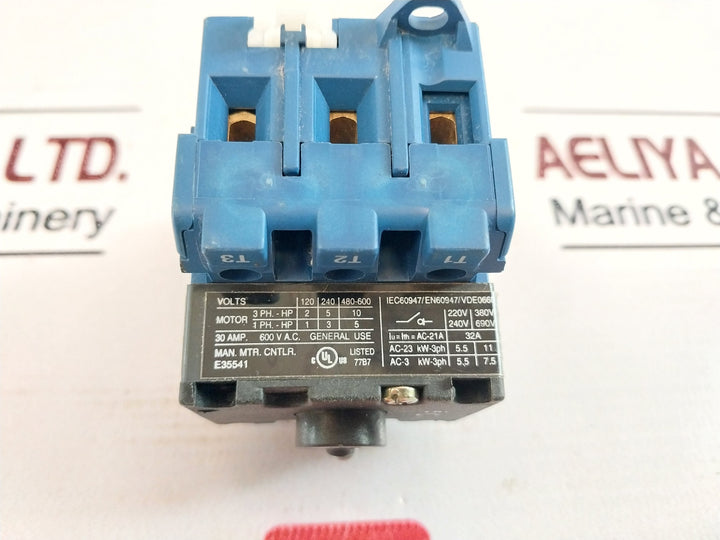 Kraus & Naimer Kg 32 Main Switch 30Amp 600Vac