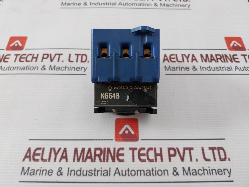 Kraus & Naimer Kg64B Disconnect Switch 40 Amp 600Vac 14 Awg-8Awg