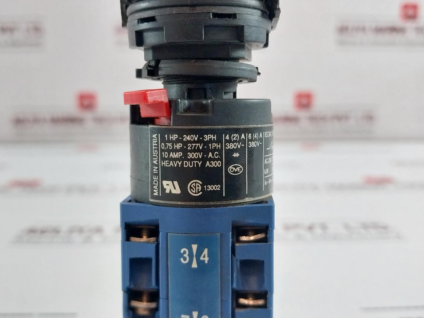 Kraus & Naimer Cg4-1 Rotary Cam Switch Heavy Duty A300 10A 380V~
