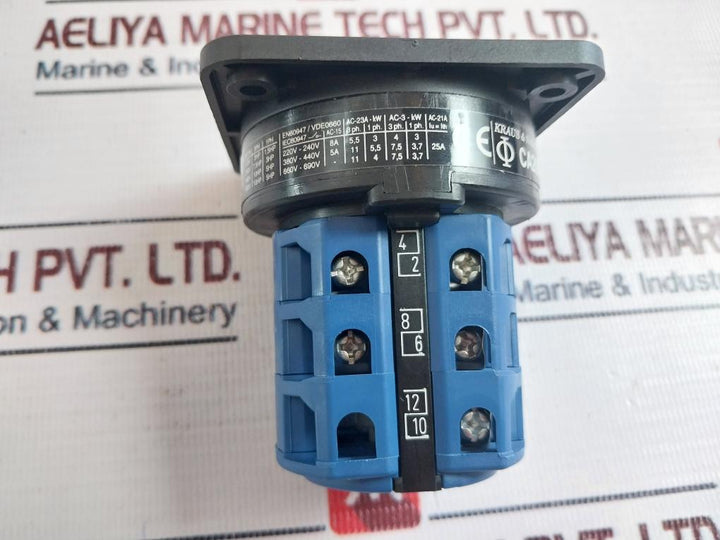 Kraus & Naimer Ca20B Limit Switch Ip65 30Amp 600Vac