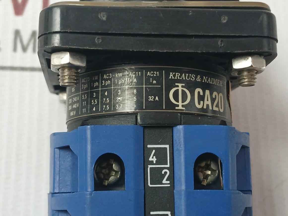 Kraus & Naimer Ca20 Rotary Cam Switch