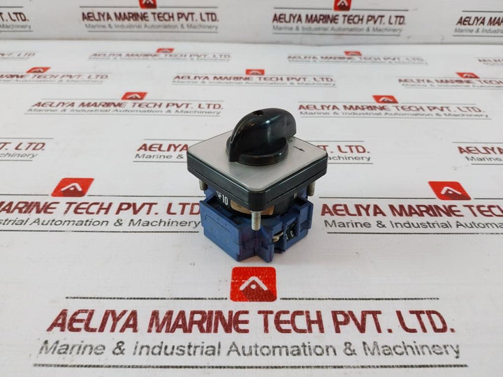 Kraus & Naimer Cf10 Rotary Switch 12 Amp 600vac 300vac 380v 12a 660v Ac11