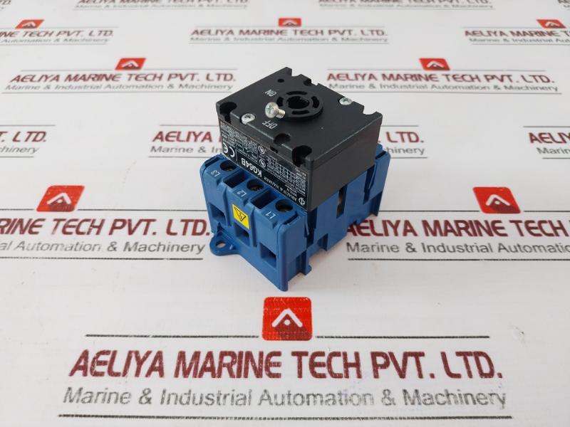 Kraus & Naimer Kg64B Manual Motor Controller Ac-21A 60 Amp 600Vac