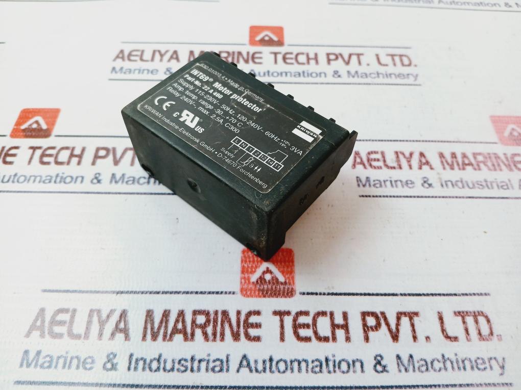Kriwan 22 A 460 Motor Protector 115-230V~ 50Hz, 120-240V~ 60 Hz