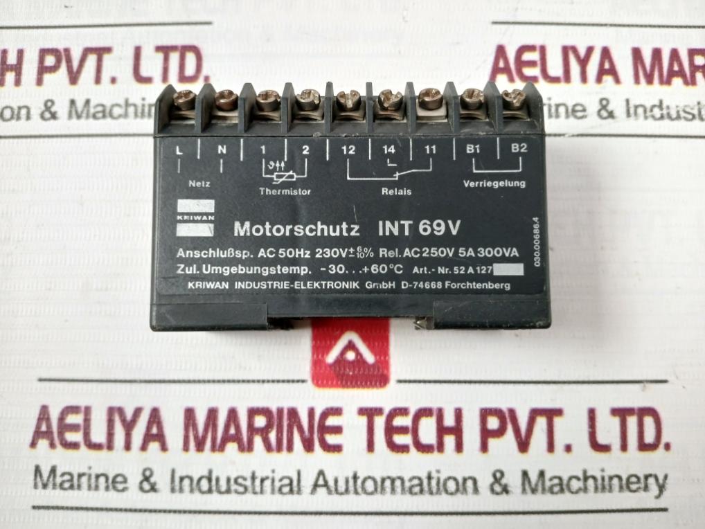 Kriwan Int 69V Motor Protection -30+60C