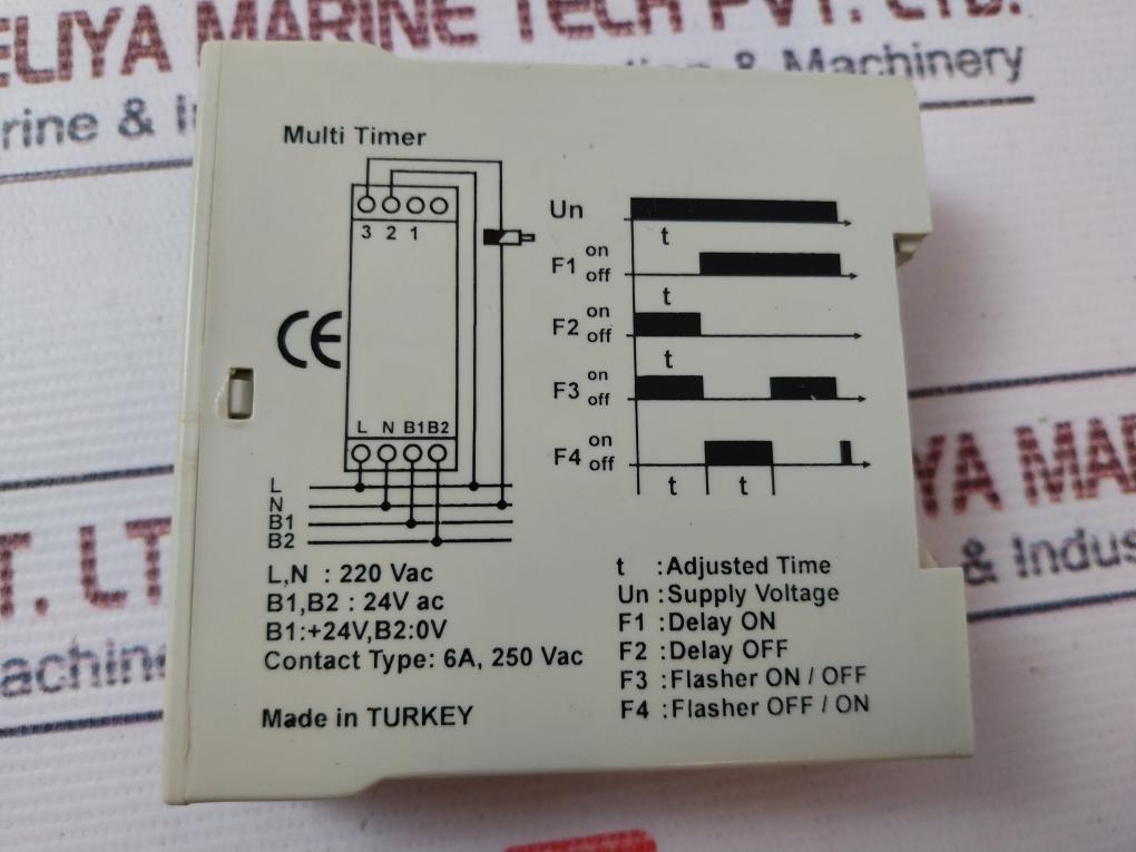 Krk Szr-m1 Multi Functional Timer 6A, 250 Vac