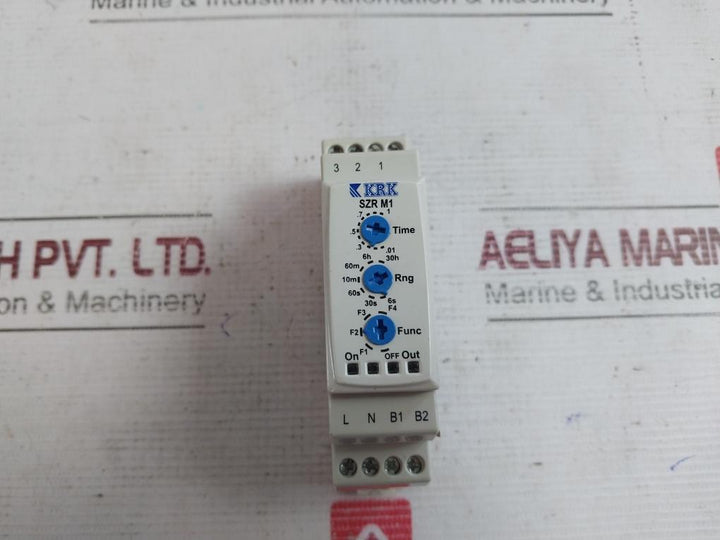 Krk Szr M1 Multi Functional Timer 6S-30H 220Vac 50/60Hz 24V 10A/250Vac 01-1
