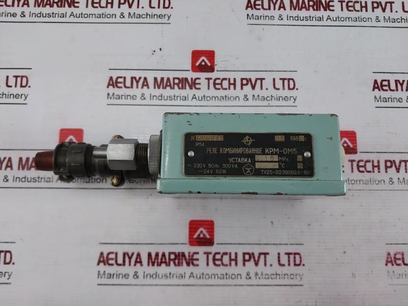 Krm-om5 Combined Relay 24V 60W 0.16 Mpa Ip54 009312 Ty25-02:300024-80