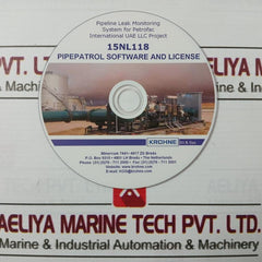 Krohne 15Nl118 Pipepatrol Software And License Cd