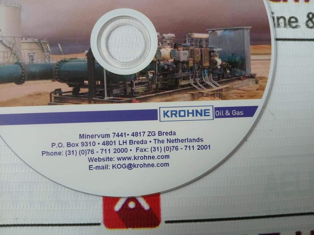Krohne 15Nl118 Pipepatrol Software And License Cd