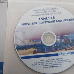 Krohne 15Nl118 Pipepatrol Software And License Cd Ze5206-dvr-j47F4